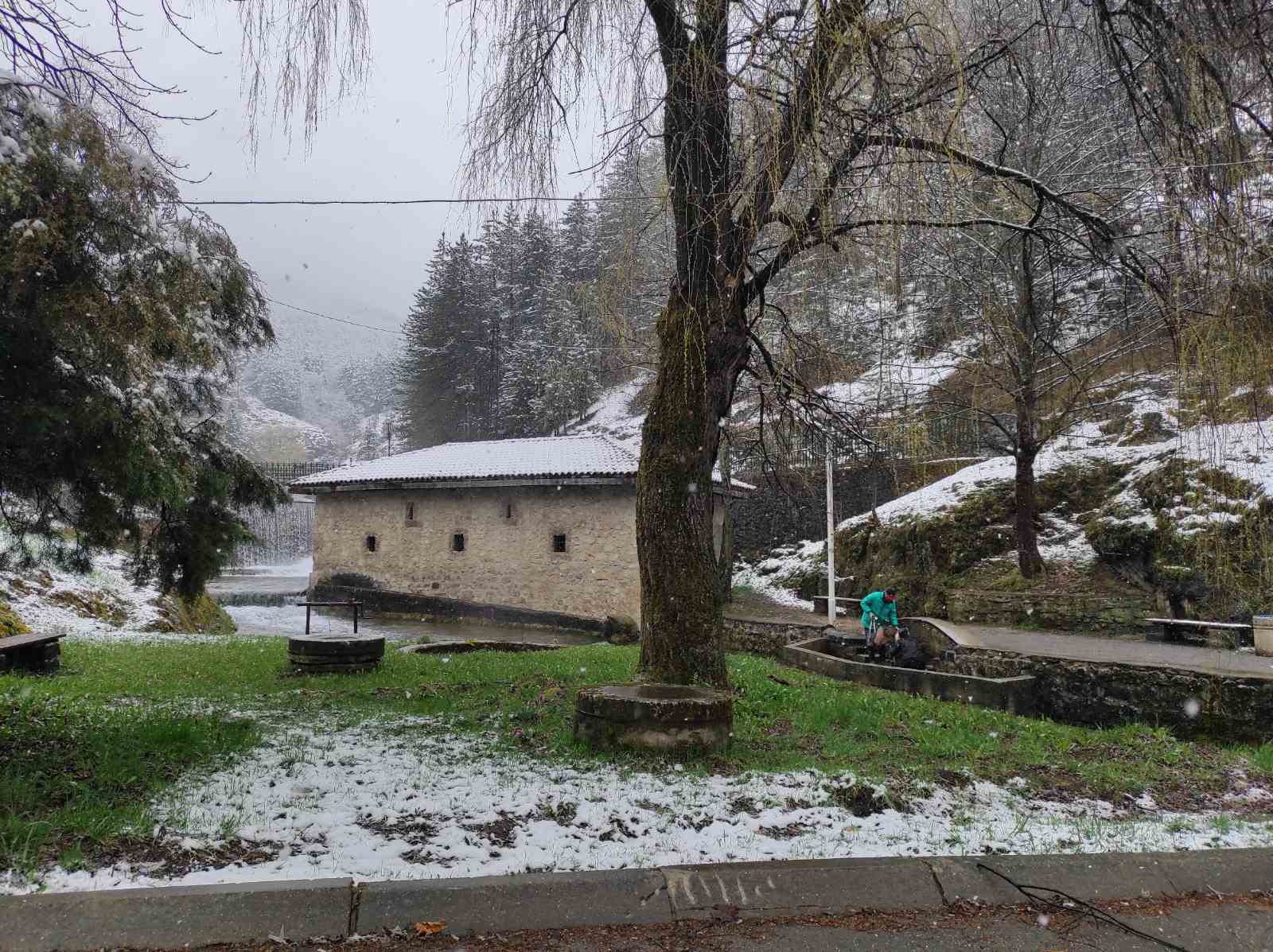 Snijeg jutros u Pljevljima, Foto: pvportal.me